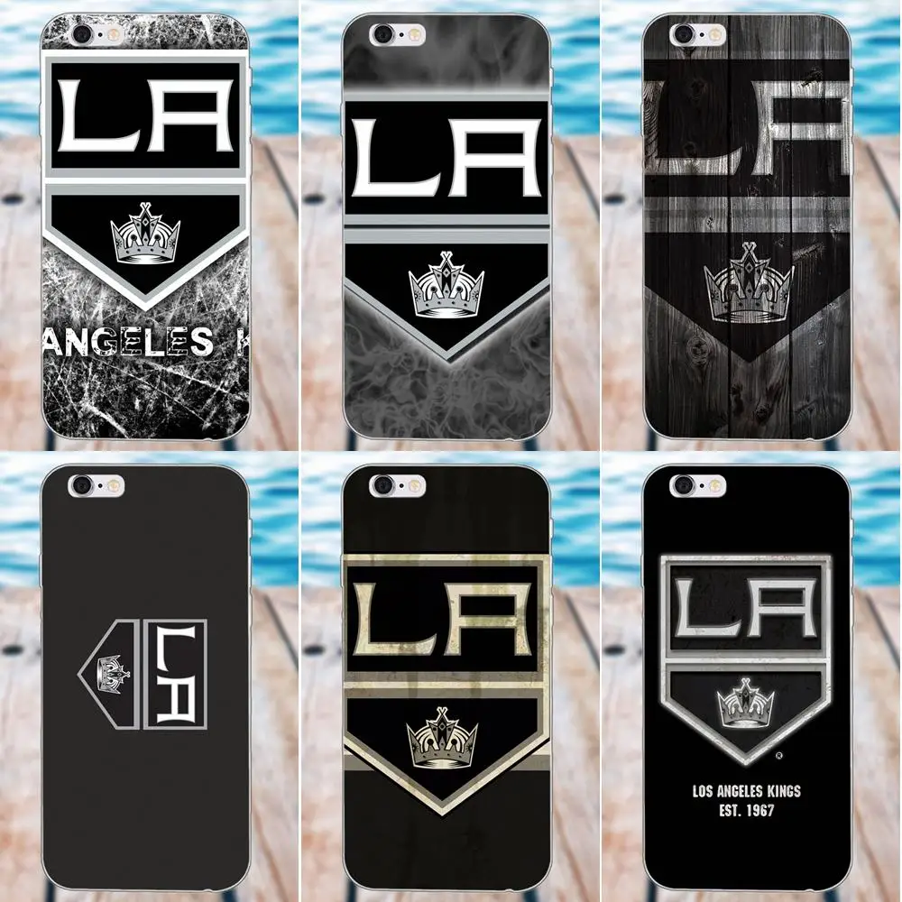 

Soft Silicone TPU Transparent Cool Best La Kings For Apple iPhone X 4 4S 5 5C SE 6 6S 7 8 Plus Galaxy Grand Core II Prime Alpha