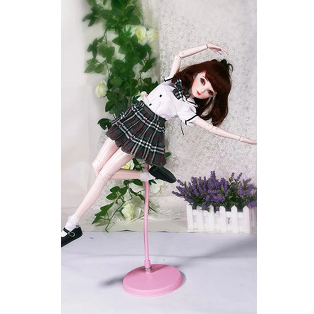 Adjustable 24-48cm Display Stand for   Action Figures for Dollfie for AOD Dolls Support Holder аниме фигурки