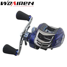 Speedy приманки литья катушки 14BB магнитная+ Управление двойным тормозом Системы 6,3: 1/R/LHand Baitcasting Рыболовная катушка