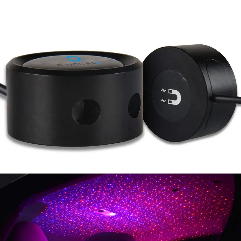 

CAR ROVER LED Car Roof Star Night Lights Projector Universal Ceiling Decoration Light Interior Ambient Atmosphere Galaxy Lamp
