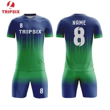 Дизайн фиолетовый и черные полоски цена спортивная одежда футбольное Джерси на заказ