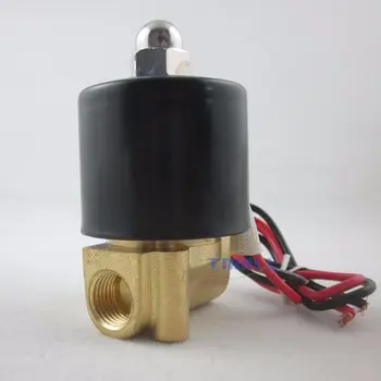 

12VDC 3/4" NPT NC Brass Electric Solenoid Valve Thread Female 2W-200-20 Water Air Gas