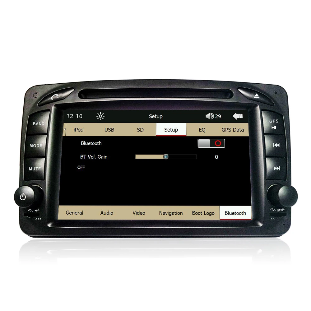 Flash Deal 7" Capacitive Screen Original UI Car DVD GPS Player For Mercedes Benz W203 W208 W209 W210 W463 Vito Viano 3