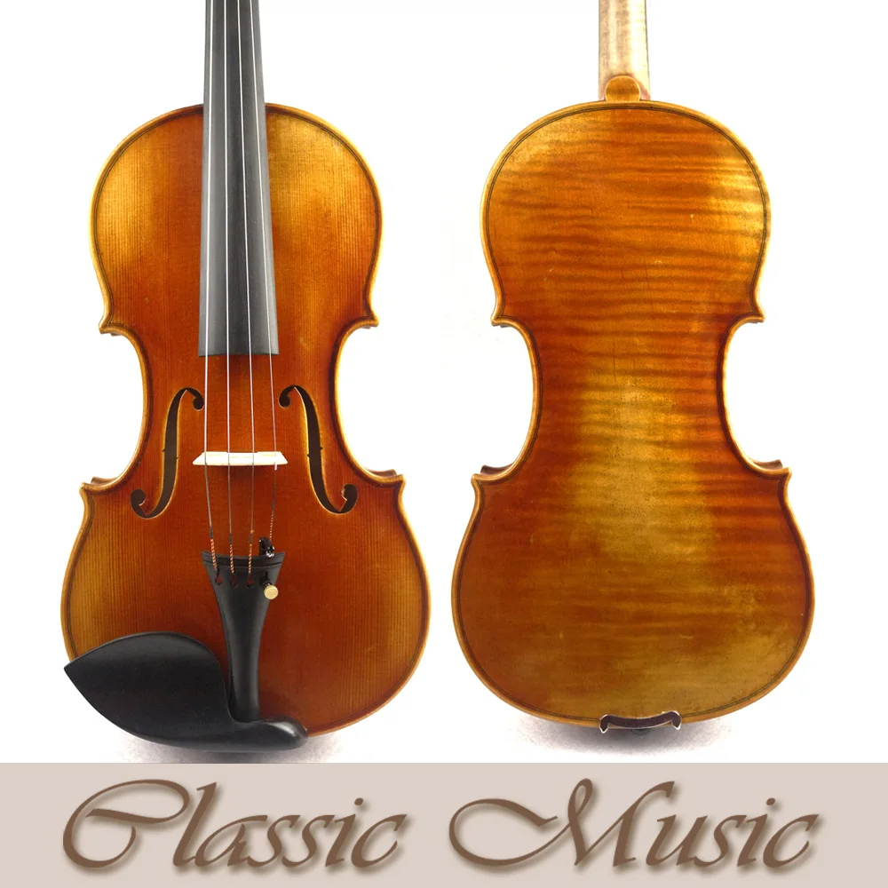 Мощный звук античный стиль лака No1284.Stradivarius 1715 Cremonese копия мастер скрипки