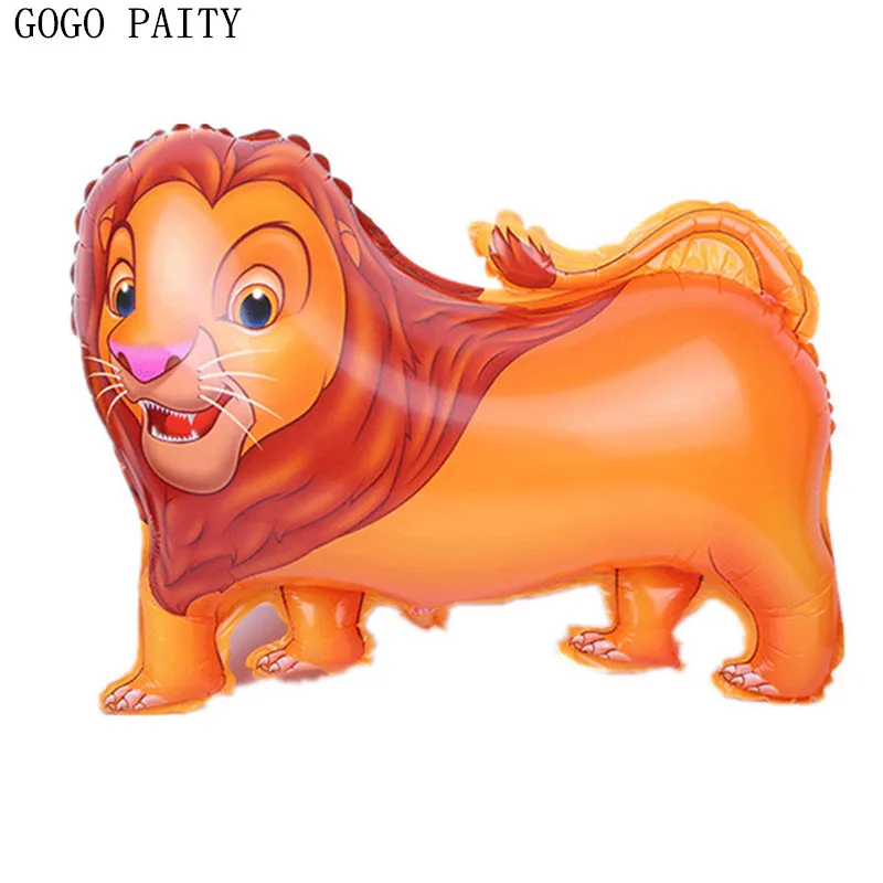 

GOGO PAITY Free Shipping New Lion Aluminum Balloon Toys Balloon Decorative Wholesale