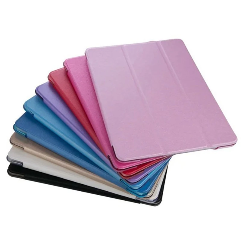 

1 Pcs Multi Color PU Leather Smart Tablet Cover Case For IPad Air 1 Air 2 Tablet For Teacher Student Gift