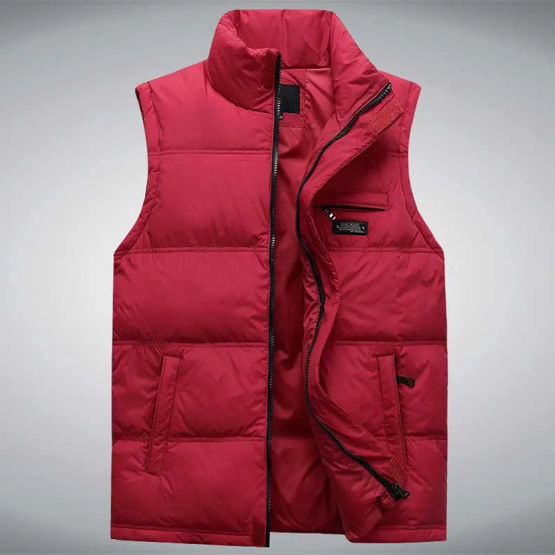 2017 New Fashion Ultra Light Men's white duck down Vest