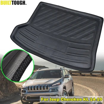 

For Jeep Cherokee KL 2014 - 2019 Tailored Cargo Liner Boot Tray Rear Trunk Floor Mat Carpet Waterproof 2015 2016 2017 2018