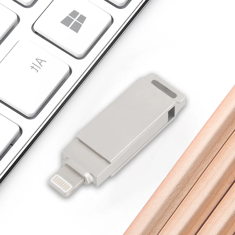 Usb флэш-накопитель для iphone 8 7 Plus 6S 16 ГБ 32 64 Lightning USB флэш диск OTG накопитель флешки