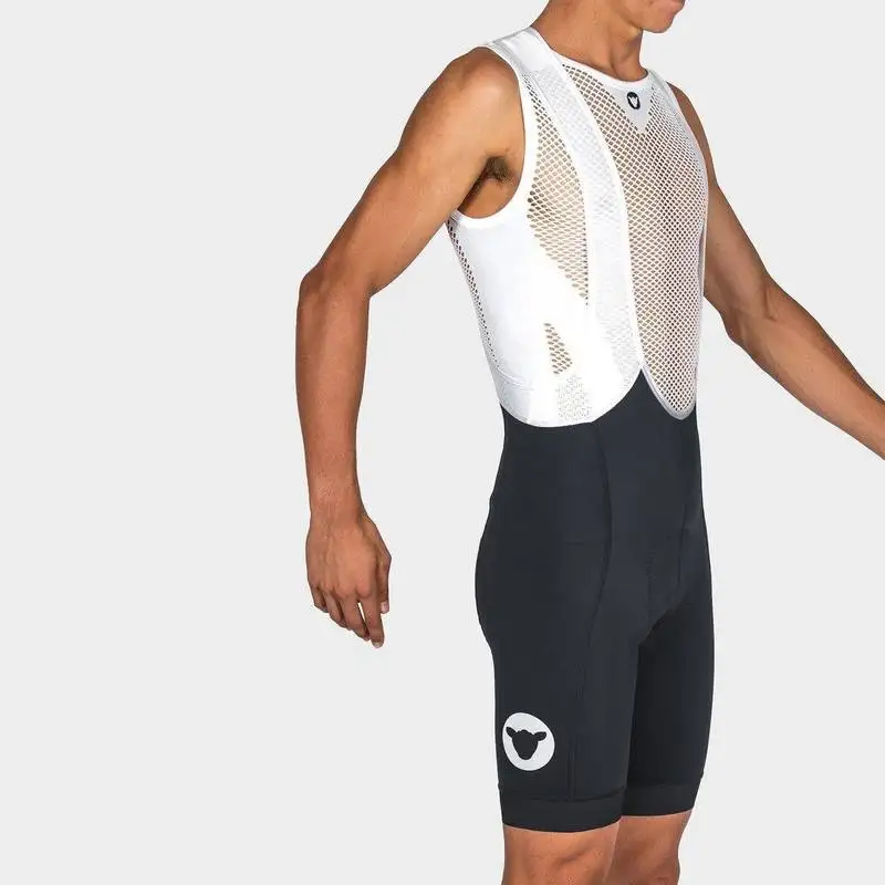 

2019 BLACK SHEEP PRO TEAM RACE BIB SHORTS flatlock 240g/m2 High quality Lycra fabric UPF 50+ with Italy Power band Navy / black