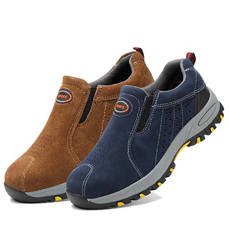 

AC13012 Breathable Steel Toe Caps Anti-pierce Building Site Worker Security Boots Safety Shoes Air-permeable Smash Safely Boots