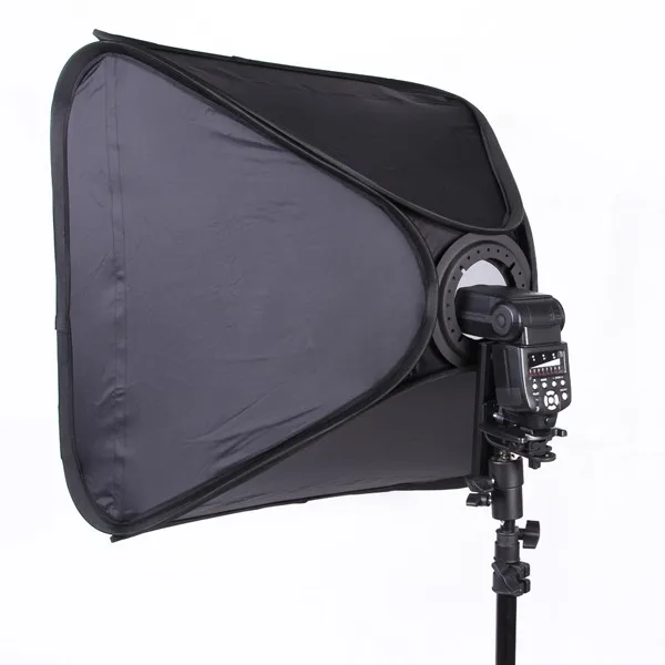 80x80 см Складная вспышка Speedlite софтбокс Speedlight w/кронштейн 32x32"