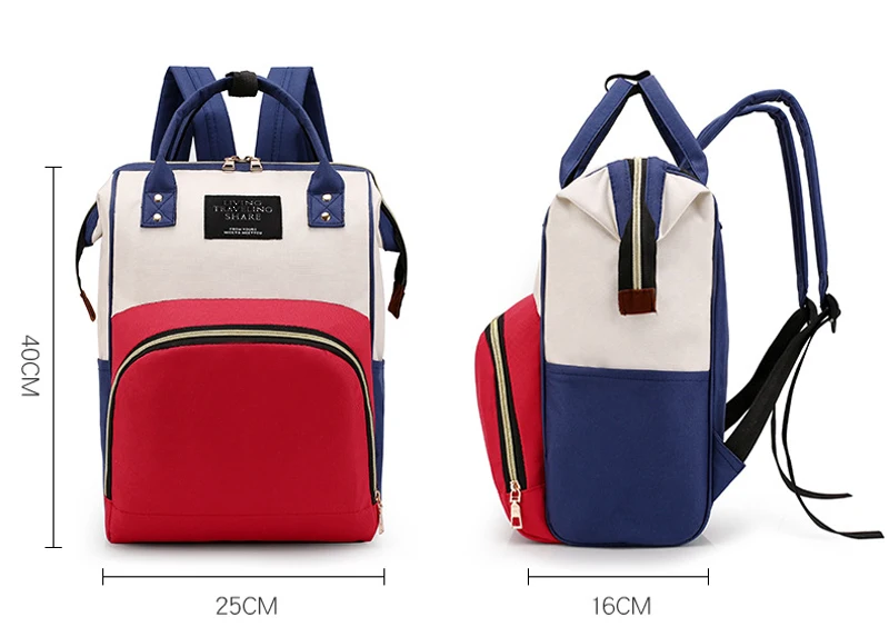 Сумка для подгузников новая мода Мумия Материнство подгузник сумка большая емкость Детская сумка рюкзак для путешествий сумка для ухода
