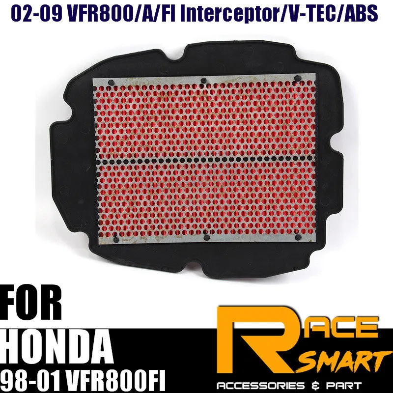 Воздушный фильтр сменный для HONDA 2002 2009 VFR800/A/fi захватчик/V TEC/ABS воздушный
