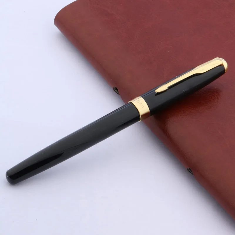 BAOER 388 черная и яркая шариковая ручка с золотыми стрелками|baoer|baoer 388baoer pen |