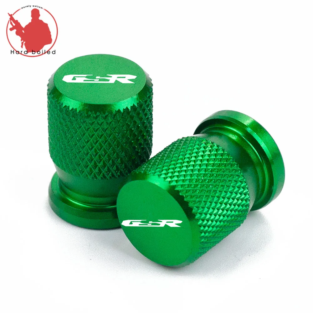 For SUZUKI GSR750 GSR600 GSR 750 600 400 2017 2018 2019 Motorcycle Accessories Wheel Tire Valve caps CNC Aluminum Airtight Covers (9)