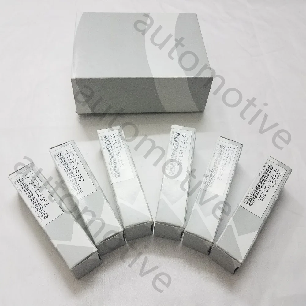 

New 6pcs Genuine Double Platinum Spark Plug Kit Set High Power 12122158252 FR7KPP332 for BMW E53 E60 E63 E64 E65 E66 E70 X5 550i