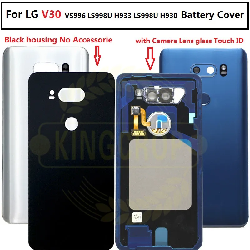 Задняя крышка Сменный Чехол для LG v30 задняя корпуса аккумулятора VS996 LS998U H933 H930
