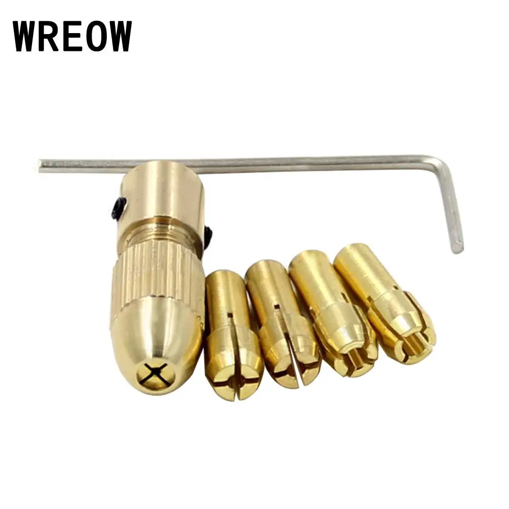 1.0 3.0mm mini drill chucks adapter micro drill collets clamp socket