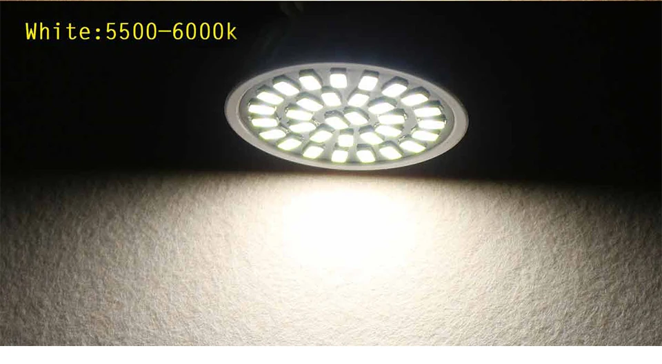 E27 LED Bulb MR16 GU10 LED Lamp Light Bulbs E27 220V 110V 182432 LEDs Ampoule Bombillas LED Spotlight Cold Warm White Luminary (11)