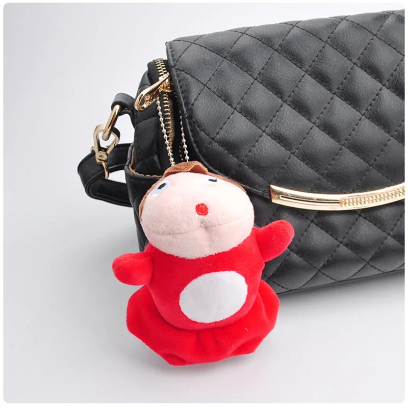 Anime Hayao Miyazaki Ponyo on the Cliff Plush Toys Small Cute Bag Phone Pendants Dolls 8cm 10pcslot  (5)
