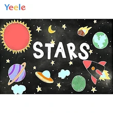 Yeele Baby Cartoon Stars Spaceship Starry Birthday Party Portrait Photo Background Photography Backdrop Photocall Photo Studio Yeele Baby Cartoon Stars Spaceship Starry Birthday Party Portrait Photo Background Photography Backdrop Photocall Photo Studio