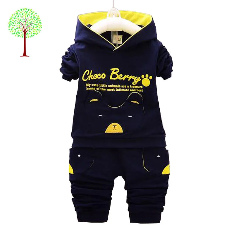 

Little baby letter clothes new baby kids wear costume cotton long sleeve pattern set baby clothes winter warm outwear 1-5 Y