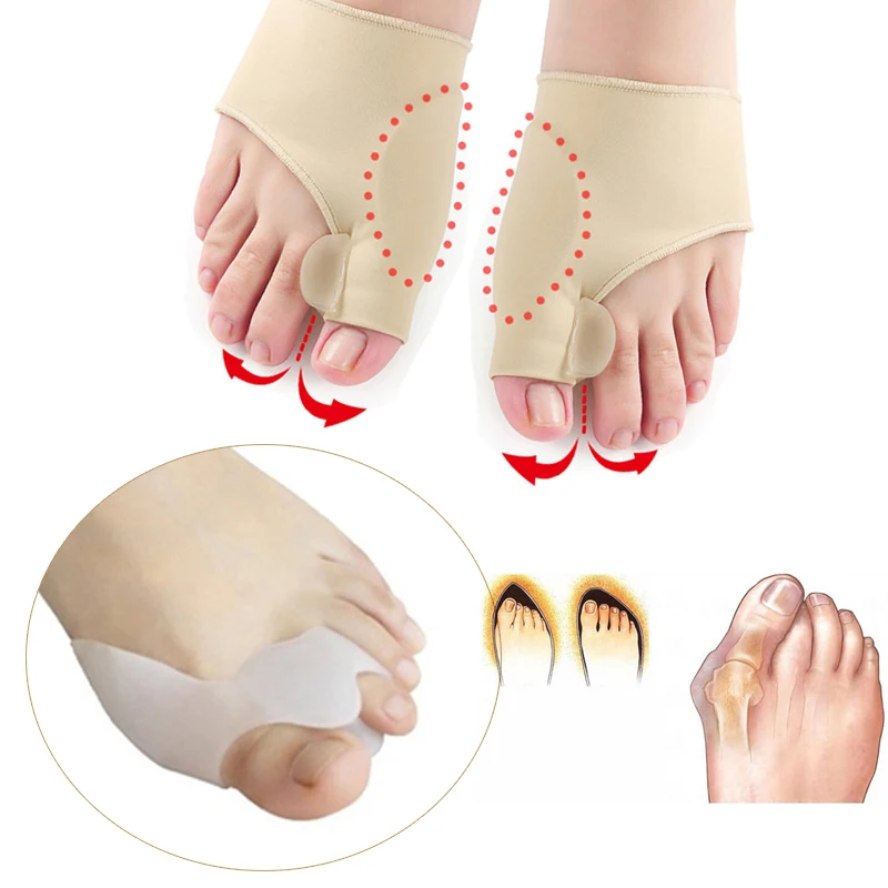 Buy 2Pair Silicone Hallux Valgus