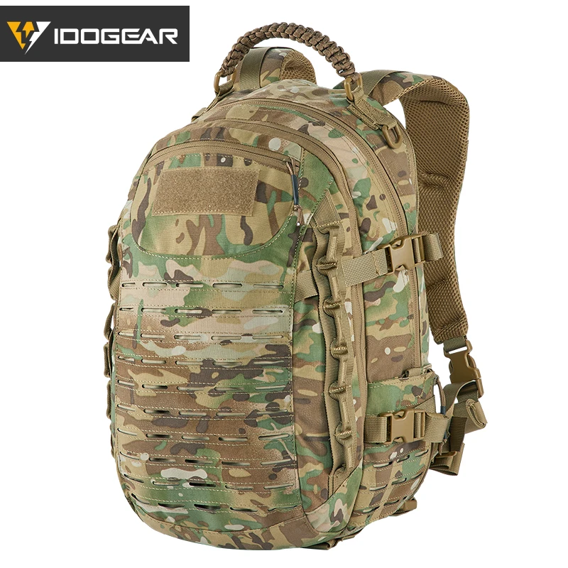 

IDOGEAR Tactical Backpack Dragon Bag Training Backpack Travelling Multi-purpose Military Molle Outdoor Bags Multicam 500D Nylon