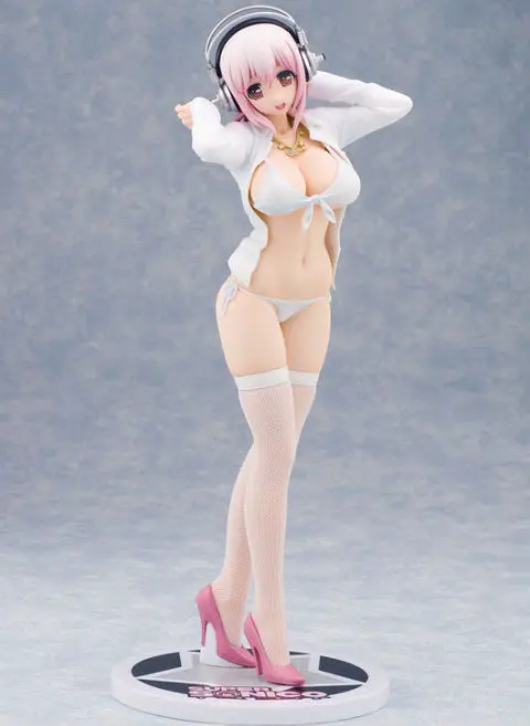

SUPERSONIKO SEXY FIGURE SONICO Model Doll Swimwear Can be undress PVC Toys 26CM Height FGSS02