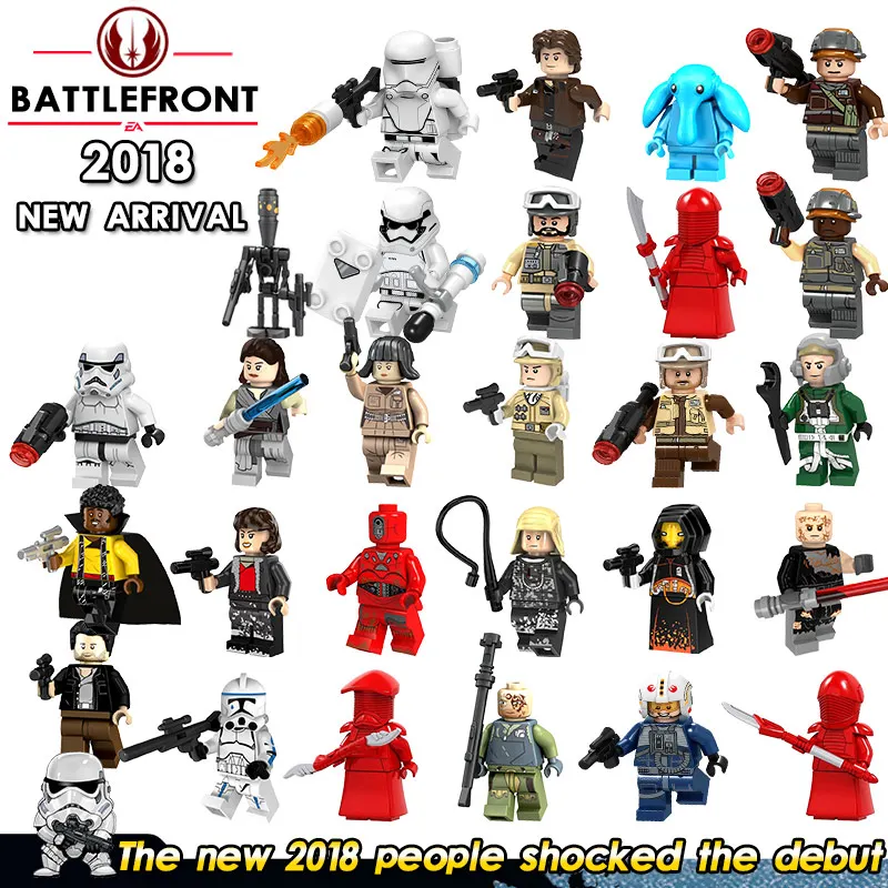 

Single Robot Kessel Rey A wing pilot Robert Dammeron Female Pilot Obiwan IG Kira Building Blocks Lando Toys