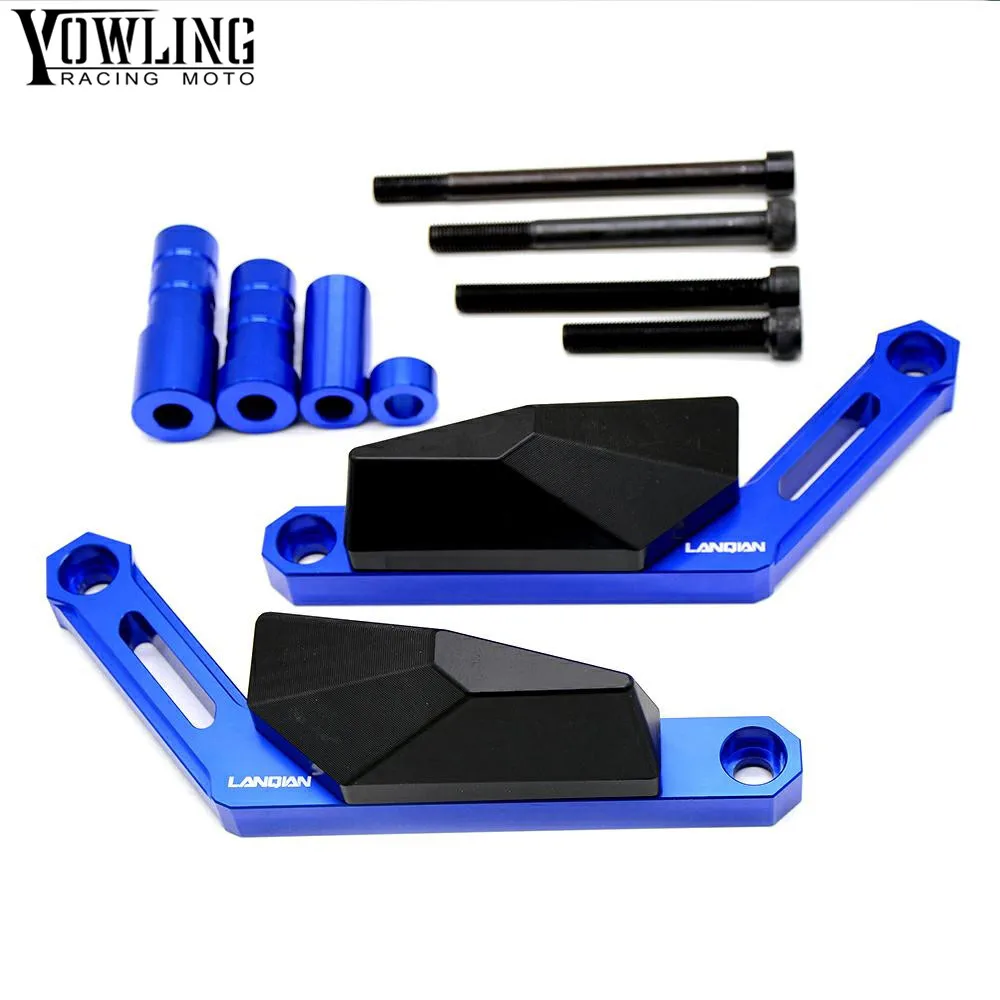 

Moto CNC Frame Sliders crash pads protect Falling Protector For Yamaha FZ-09 2013-2016 FZ-09 2013-2016