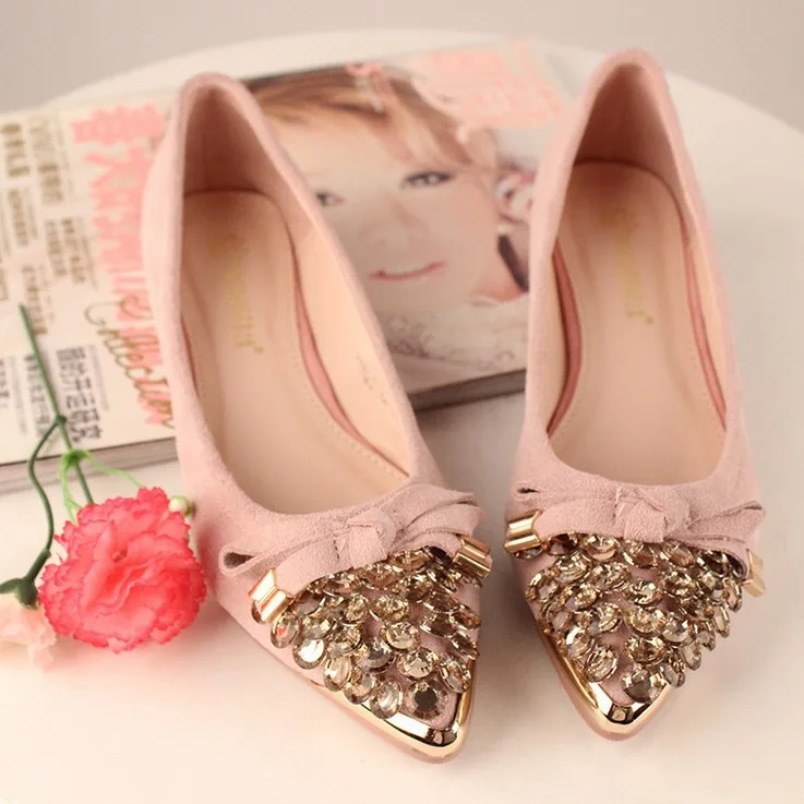 womens flat pointed toe shoes