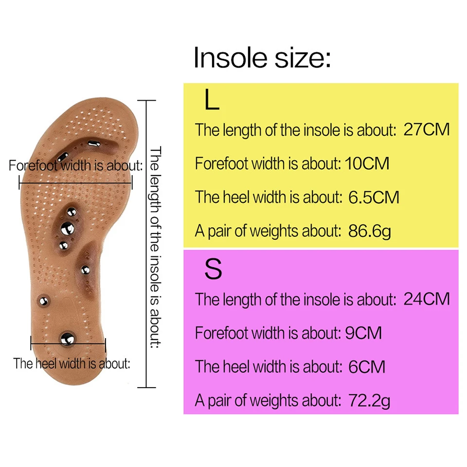 Magnetic Slimming Foot Acupuncture Point Therapy Insole Body Detox Cushion Massager Relief Comfort Massage Shoe Pads Therapy Magnetic Slimming Foot Acupuncture Point Therapy Insole Body Detox Cushion Massager Relief Comfort Massage Shoe Pads Therapy