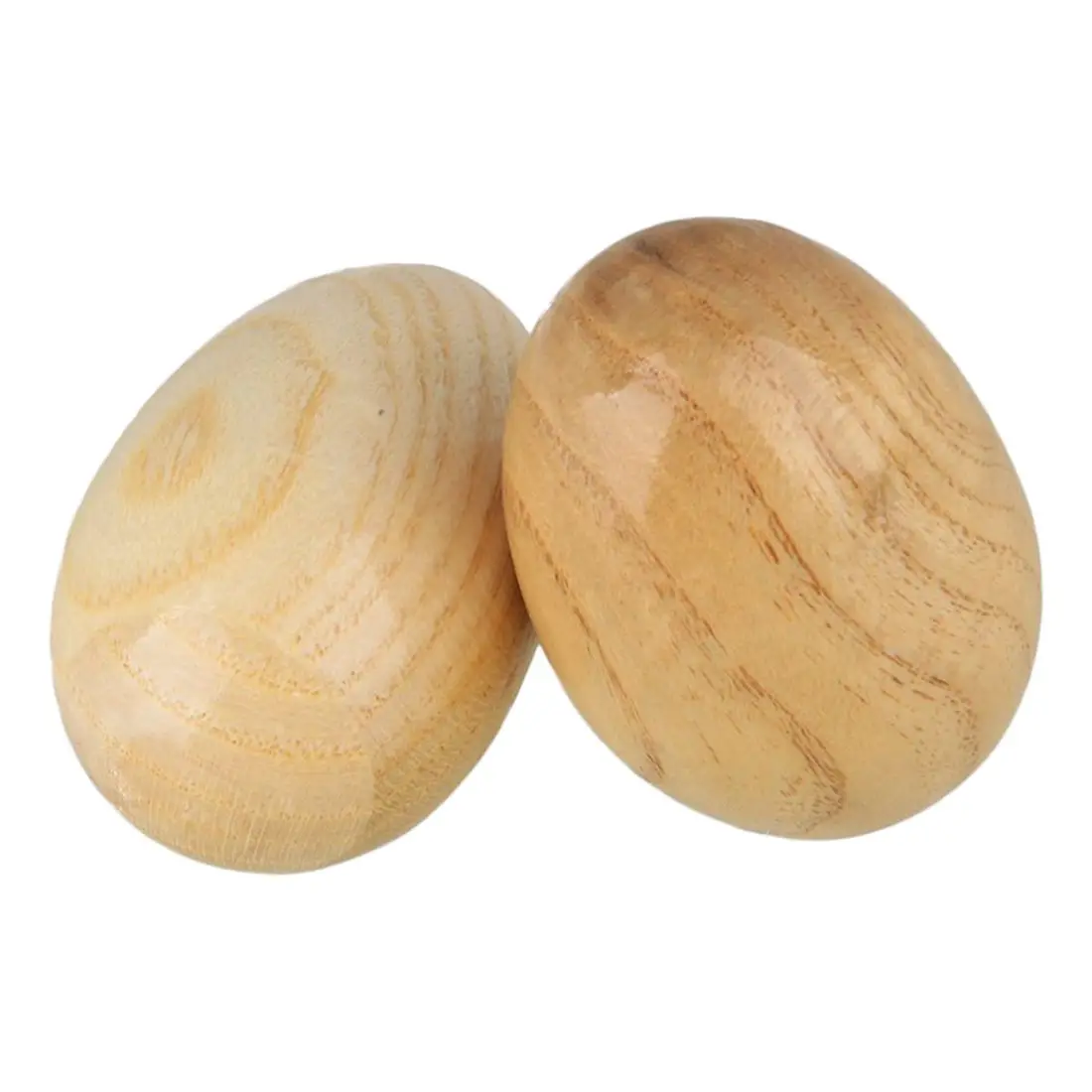

4Pcs Egg Shaker Wood Egg Shakers and Musical Instruments for Baby Percussion Toy and Instrument for Kids and Babies