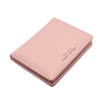 

Mini Wallet Letter Small PU Leather Coin Purses for Students Casual Girl Card Holder Female Short Wallets Purse