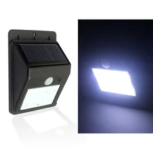 Солнечный свет сада 20LED солнечный человеческий корпус индукции высокий свет управления Человеческого Тела Индукции прохода света