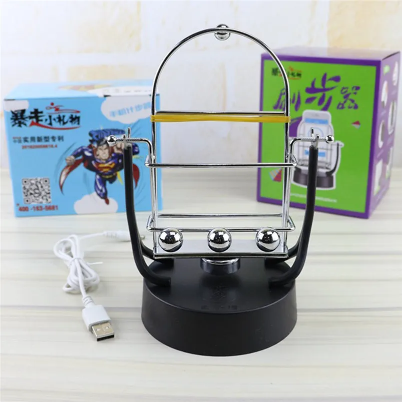 Perpetual Motion Wiper Electronic Perpetual Motion Machine Rotating Balance Ball Rotating Wing Ball Home Decoration 40MR2602