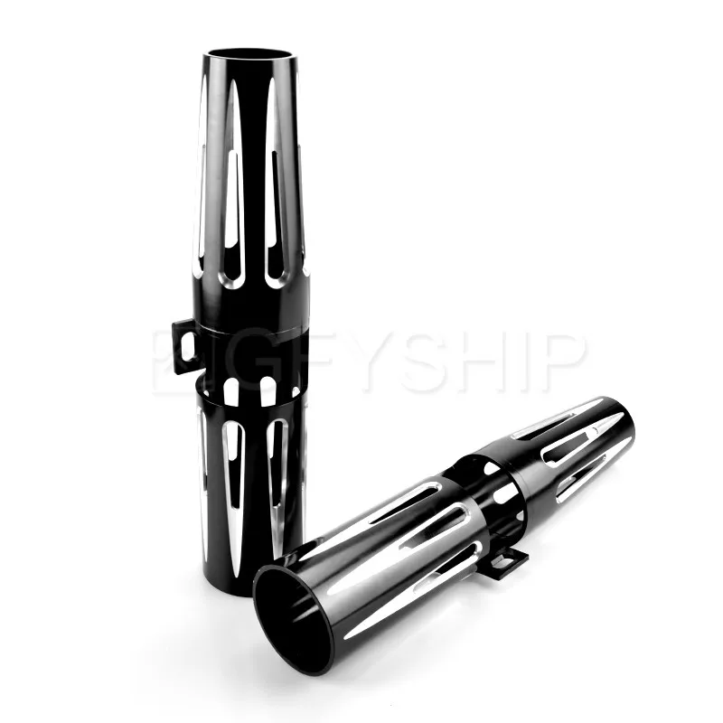 39mm Motorcycle Deep Edge Cut Fork Boots Shock Sliders Cover For Harley