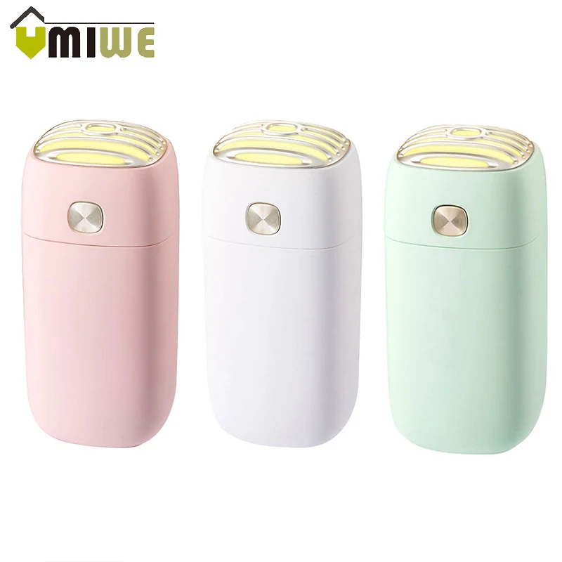 

Brief LED Night Light Humidifier Mini USB Air Humidifier Portable Air Purifier Home Office Bedroom Car Aromatherapy Machine Gift