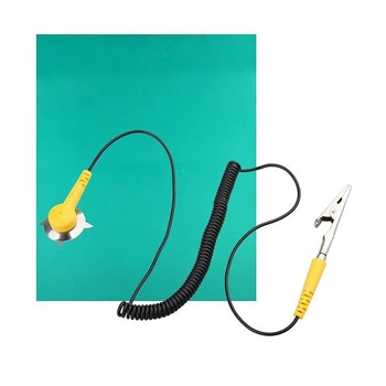 

Green Desktop Antistatic ESD Grounding Mat 500x606mm + Cord