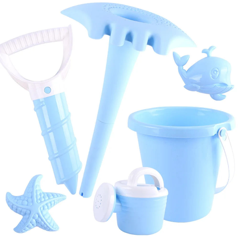 DDWE Children Summer Portable Beach Sand Toy Set Castle Clay Mold Digging Shovel Tools Bath Water Playing Random Color | Игрушки и хобби