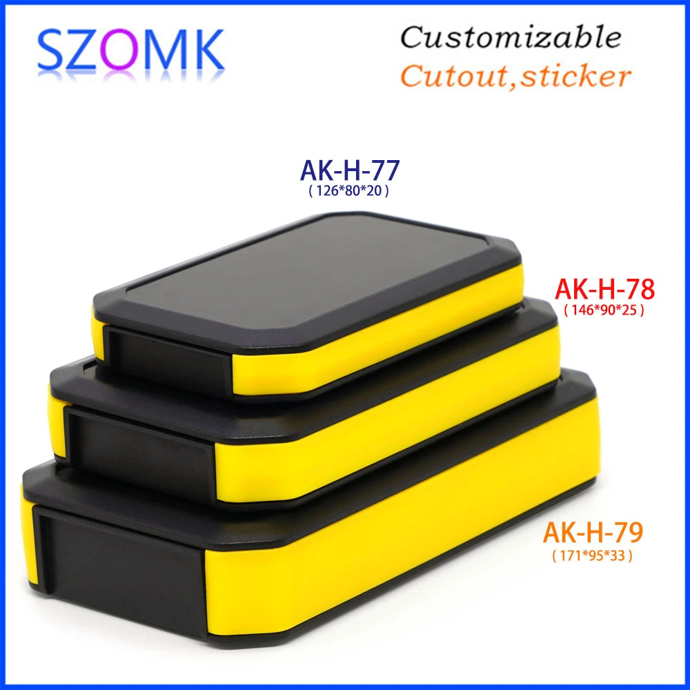 szomk handheld plastic box for electronics instrument housing plastic enclosure for pcb design junction box device project box (40)