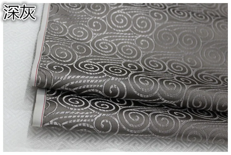 CF418 1 ярд облака жаккард шелковая парча ткань для женщин и мужчин платье украшения ткань китайский стиль сиденье подушки ткани