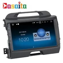 Dasaita 9 «Android 7.1 автомобиль GPS плеер Navi для Kia Sportage R 2011-2016 с 2 г + 16 г 4 ядра стерео Радио мультимедиа HDMI