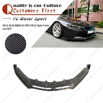 

Car Accessories Dry Carbon Fiber Front Lip Fit For 2014-2018 i8 VRS VR-E Style Front Bumper Lower Splitter Lip