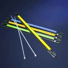10pcs 18.5cm Fishing Line winding Board Coiling plate Fishhook collection with Strapping fishing Tackle accessories