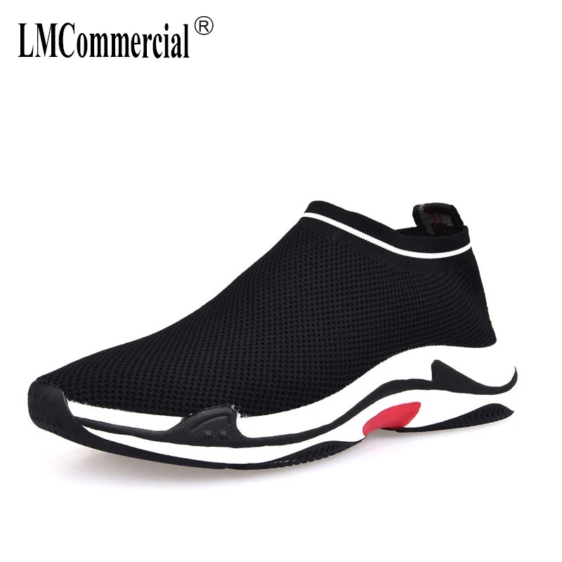 

2018 new summer men's shoes All-match casual socks shoes breathable sneaker fashion boots men Leisure shoes