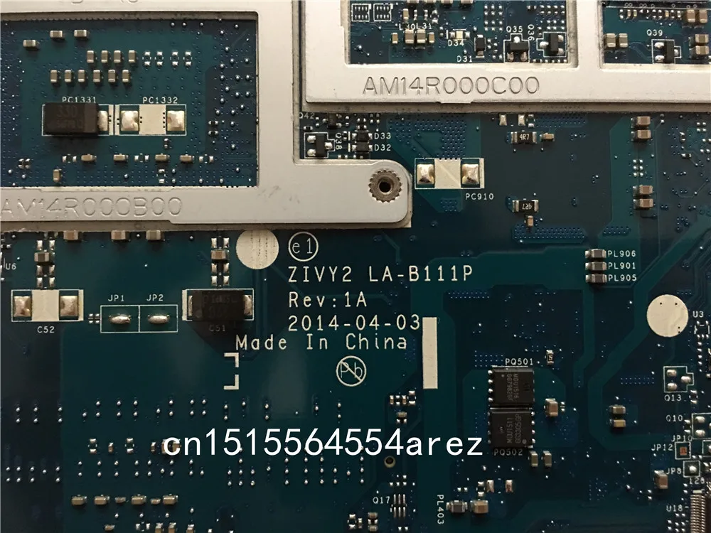 И ноутбук lenovo Y50-70 W8P I5-4210H процессор 4G материнская плата ZIVY2 LA-B111P N15P-GX-A2 5B20G84765