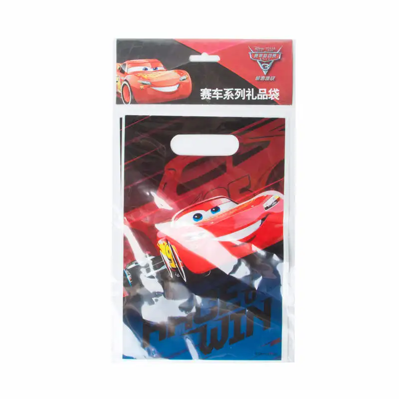 GiftBag-6Pcs Дисней Тачки тема пластиковый табурет Молния Маккуин бумажный стаканчик, тарелка детский душ ребенок день рождения семья поставка украшений для вечеринок - Цвет: GiftBag-6Pcs